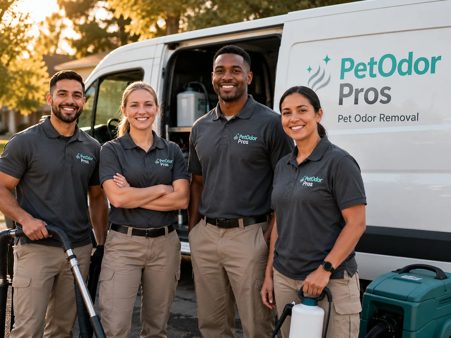 Pet Odor Removal team serving Roseville, CA